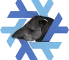 NixOS 23.05 Stoat logo